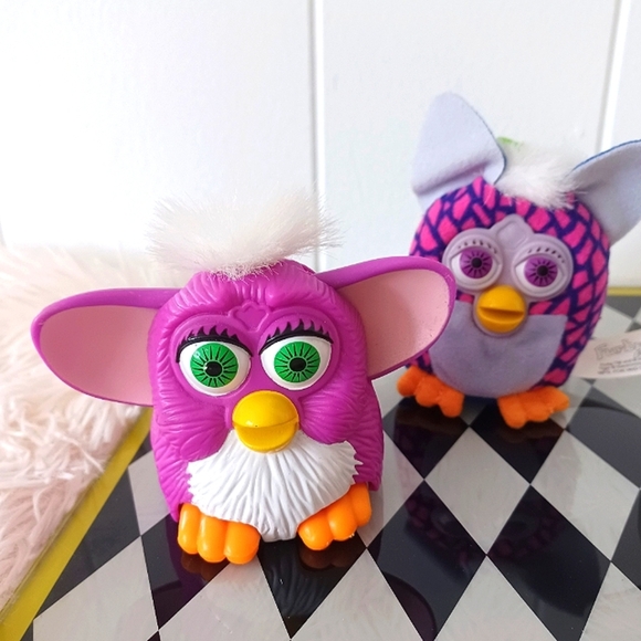 Vintage Furby McDonald's Toys - Picture 3 of 10